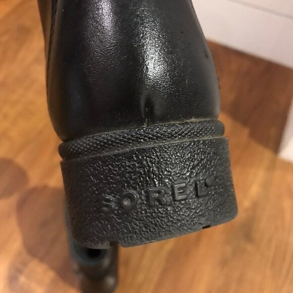 Sorel leather leopard booties 8 - Picture 5 of 8